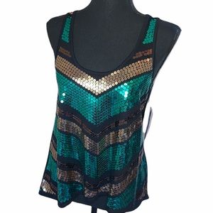 Sequin Y2K tank top